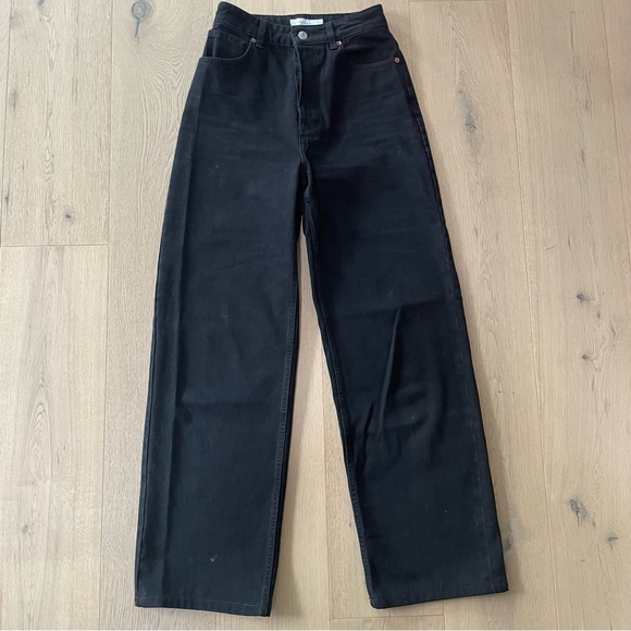 Topshop High Waist wide leg jeans - Picture 1 of 7